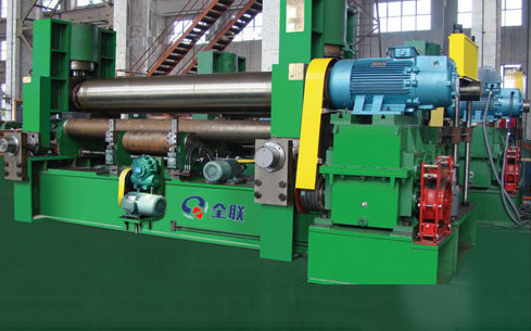 上輥(gun)萬能式(shi)三輥卷(juàn)闆機 上輥萬(wan)能式三(san)輥卷闆(pan)機